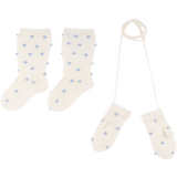 Baby Girl - Dora 100% Cashmere Set of Mittens and Socks