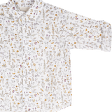 Baby Boy - Davide 100% Cotton Classic Shirt in Nature Prints