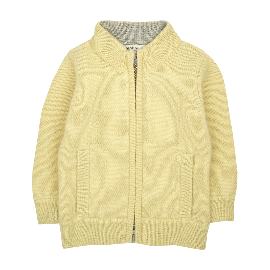 Baby Girl - Frida 100% Cashmere High Neck Cardigan
