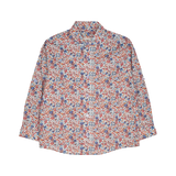 Boy - Bruno 100% Cotton Grandad Shirt in Summer Print