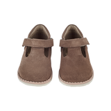 Mimi Baby Girl – Suede Mary Jane Shoes with Cut-Out Inserts