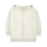 Unisex - Teddy 100% Cashmere Cardigan Hoodie