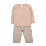 Baby Girl - Segovia Royal Alpaca Jumper & Trouser Set – Hand-Embroidered, 2-Piece