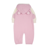 Baby Girl - Brenda 100% Cashmere Teddy Bear Romper