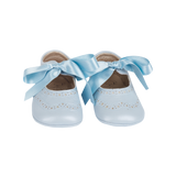 Baby Girl - Holly Leather Crawling Shoes With Bow