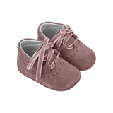 Baby Girl - Lila Suede Ribbon Boots