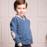 Boy - Vittorio 100% Cashmere V-Neck Jumper