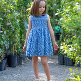 Girl - Alexandra Cotton Knee Length Dress