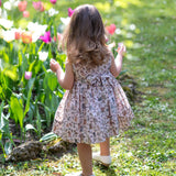 Girl - Alyssia Liberty Print Smocked Summer Dress