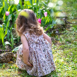Baby Girl - Alyssia Liberty Print Smocked Summer Dress