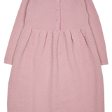 Girl - Annabelle 100% Cashmere Knitted Bobble Stitch Detail Dress