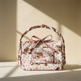 Dolly Mini Tote Bag – Liberty Cotton, Hand-Braided Handles