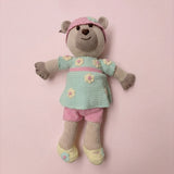 Girl - Sofi Handmade Bear Toy with Removable Hand Embroidered Outfit