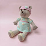 Girl - Sofi Handmade Bear Toy with Removable Hand Embroidered Outfit