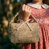 Dolly Mini Tote Bag – Liberty Cotton, Hand-Braided Handles