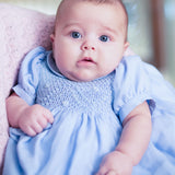 Baby Girl - Rosina Hand-Embroidered Silk Chiffon Dress