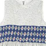 Baby Girl - Evelyn 100% Cotton Hand Embroidered Smocked Dress