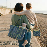 Dolly Mini Tote Bag – Liberty Cotton, Hand-Braided Handles