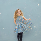 Girl - Hannah Hand-Embroidered Liberty Cotton Smock Dress