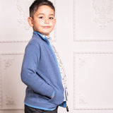 Boy - Jorge 100% Cashmere High Neck Cardigan