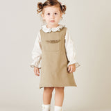 Baby Girl - Lydia Reversible Dress: 100% Corduroy Cotton with Liberty Fabrics