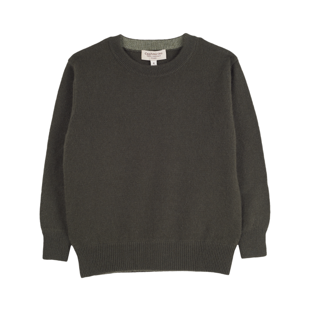 Boy - Nico Classic Crew Neck Jumper in 100% Lightweight Cashmere