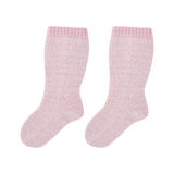 Baby Girl - Taylor 100% Cashmere Linen Stitch Socks
