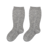 Baby Unisex - Cashmere Socks With Ribbed Hem