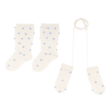 Baby Girl - Dora 100% Cashmere Set of Mittens and Socks