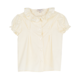 Baby Girl - Helia Cotton Hand Embroidered Blouse