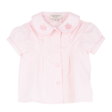 Baby Girl - Abigail Cotton Hand Embroidered Blouse