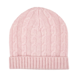 Baby Girl - Peyton 100% Cashmere Cable Knit Hat