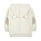 Unisex - Teddy 100% Cashmere Cardigan Hoodie