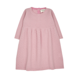 Baby Girl - Annabelle 100% Cashmere Knitted Bobble Stitch Detail Dress