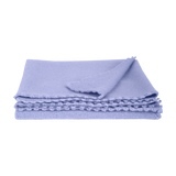 Baby Girl - 100% Cashmere Knitted Blanket with Crochet Border