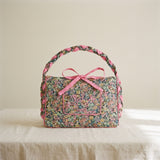 Dolly Mini Tote Bag – Liberty Cotton, Hand-Braided Handles