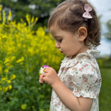 Baby Girl - Trudy 100% Cotton Blouse in Flower Prints