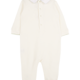 Baby Boy - Twinkle Pima Cotton Baby gro with Hand-Embroidered Dog