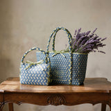 Veronica Tote Bag – Liberty Fabric, Hand-Braided Handles
