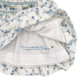 Baby Girl - Pam Blue Rose Corduroy Dress Set