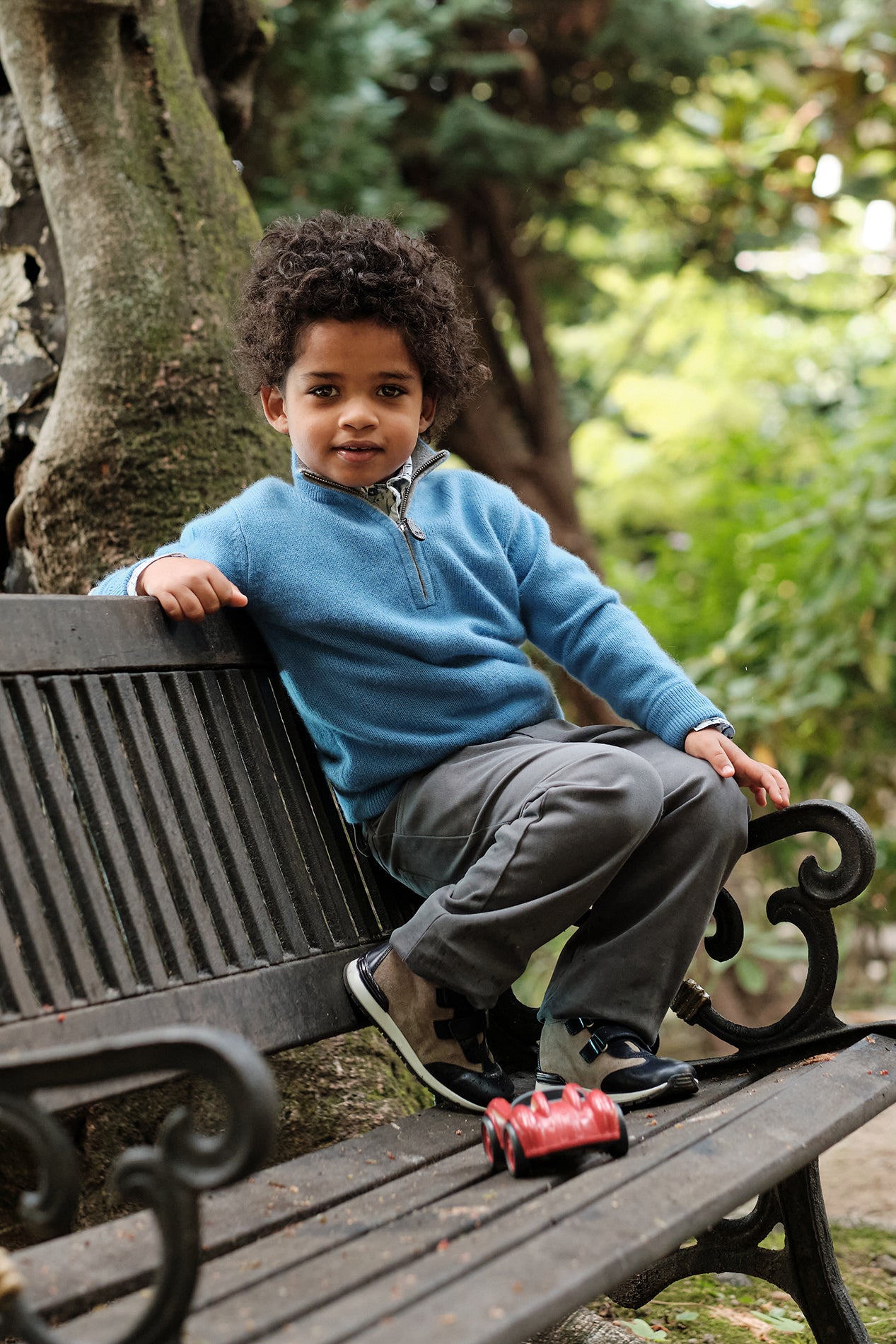 Boy - Sebastian 100% Cashmere High Neck Jumper