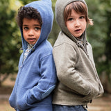 Boy - Manu 100% Cashmere Cardigan Hoodie With Elbow Patches