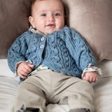 Baby Girl - Coco 100% Royal Alpaca Cardigan