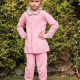Girl - Neni 100% Cashmere Cardigan With Gathered Waist