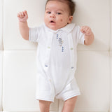 Baby Boy - Theodore 100% Pima Cotton Romper