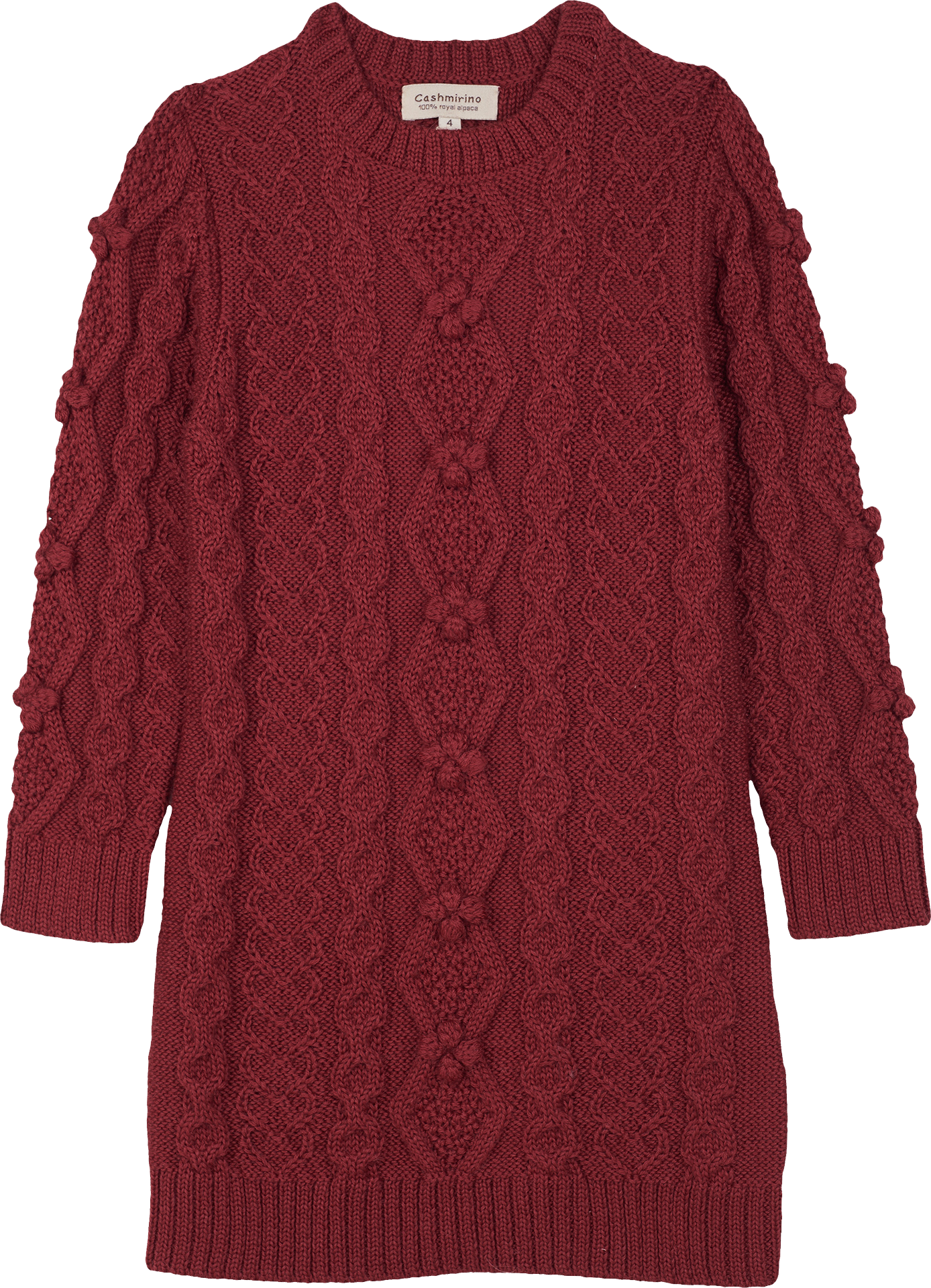Girl - Noelle Royal Alpaca Mini Dress
