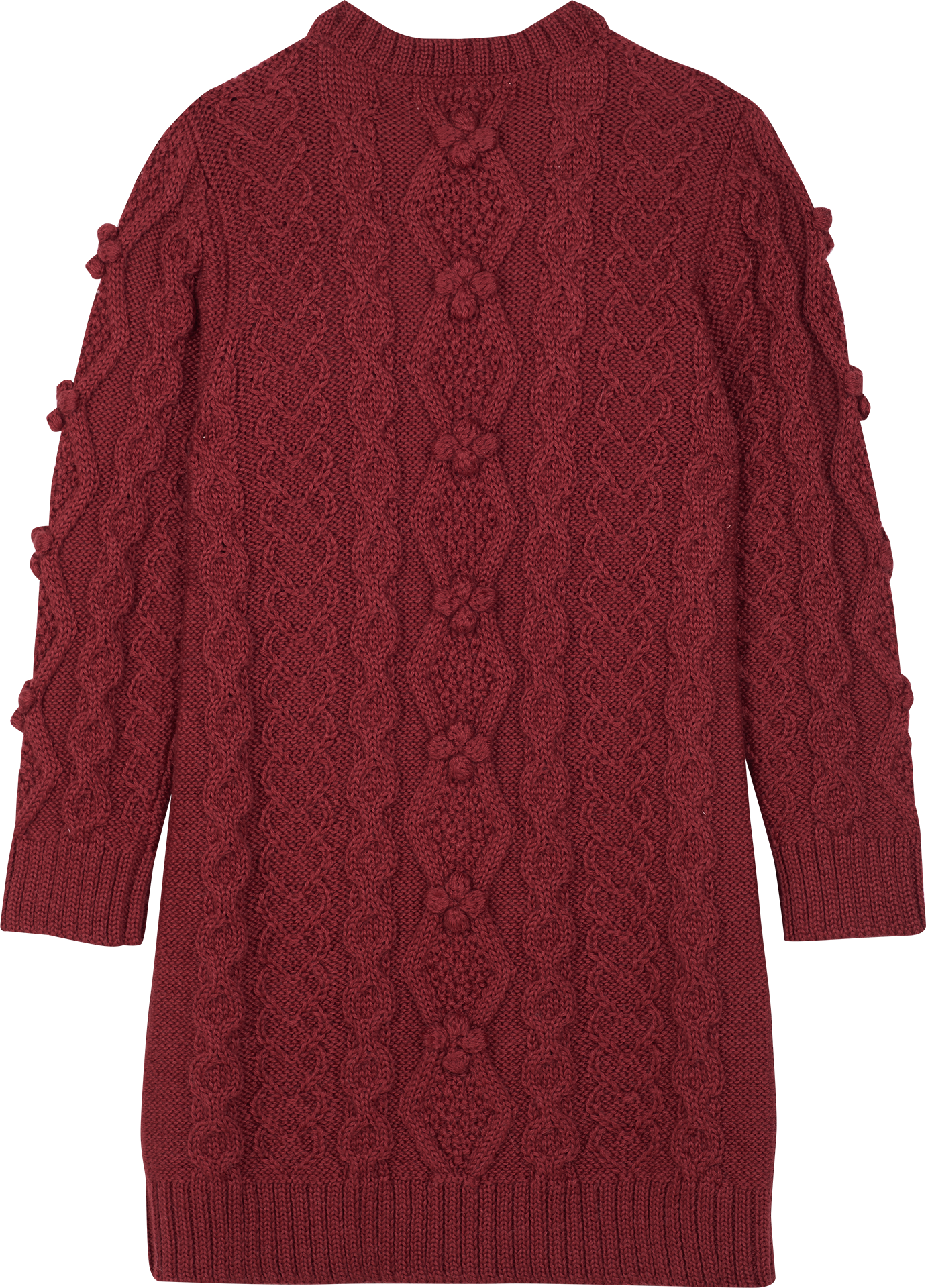 Girl - Noelle Royal Alpaca Mini Dress