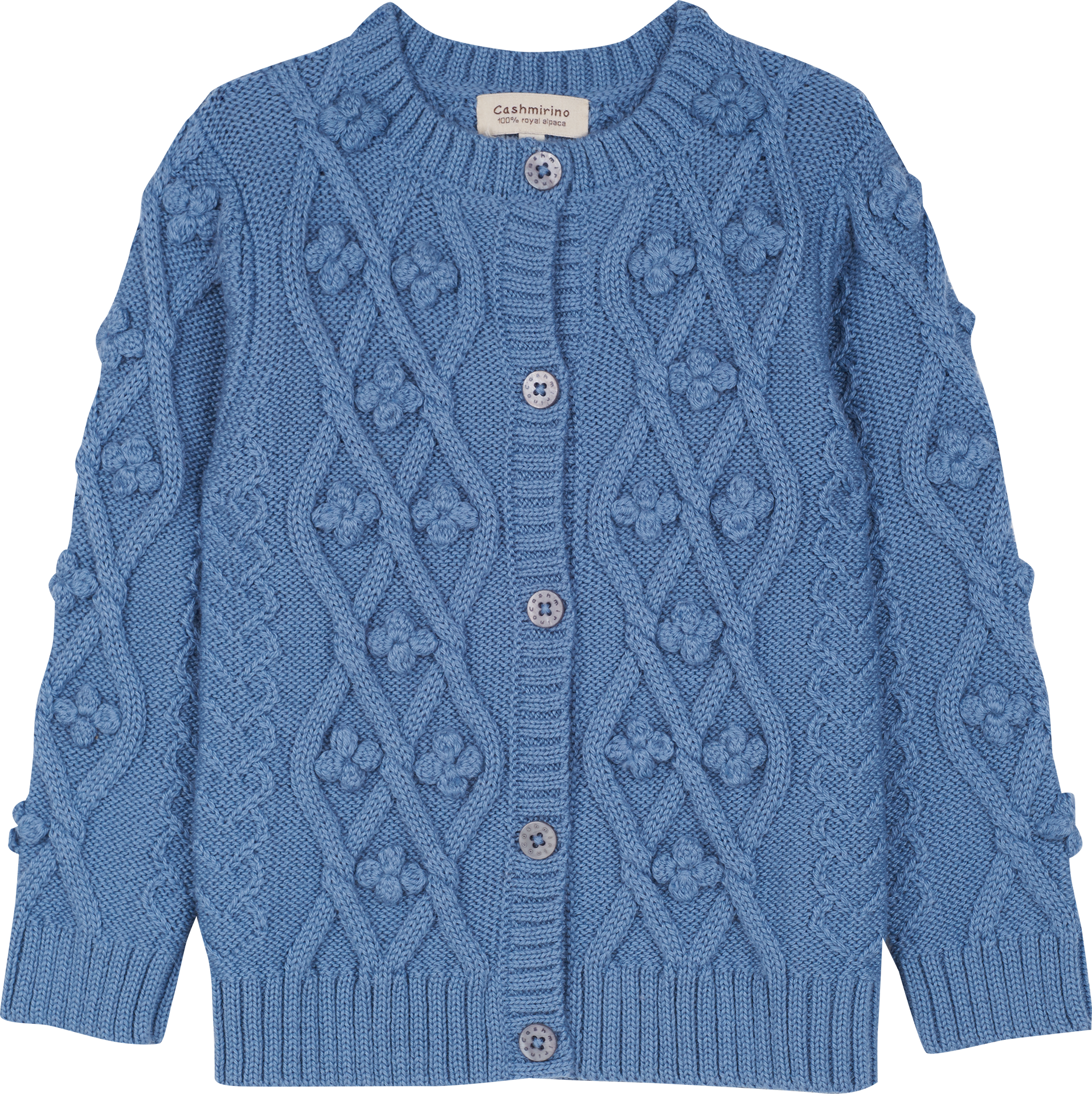 Girl - Noelle Royal Alpaca Cardigan