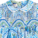 Baby Boy - Aris Cotton Hand Embroidered Smocked Romper