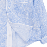 Baby Boy - Jordan 100%  Linen Classic Collar Shirt with Internal Contrast and Piping